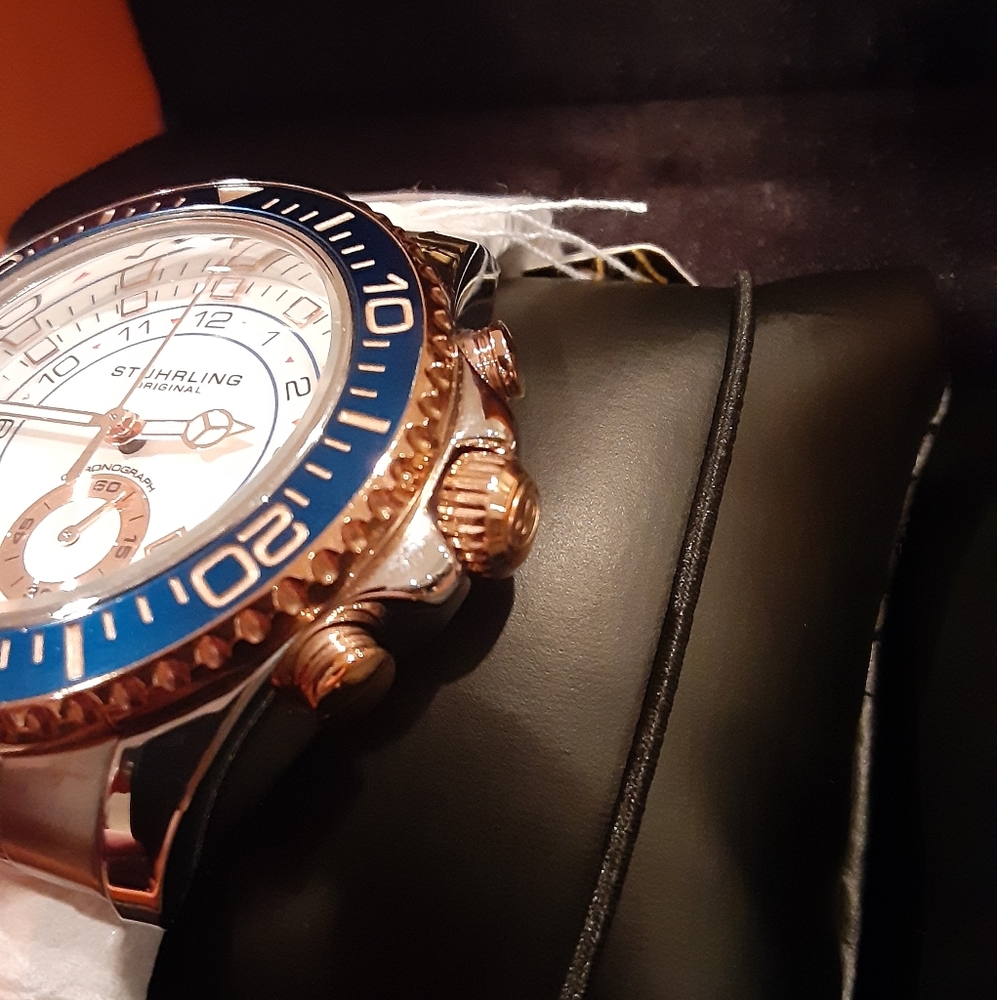 Stuhrling Original Men's Stainless Steel Watch - Picture 2 of 10